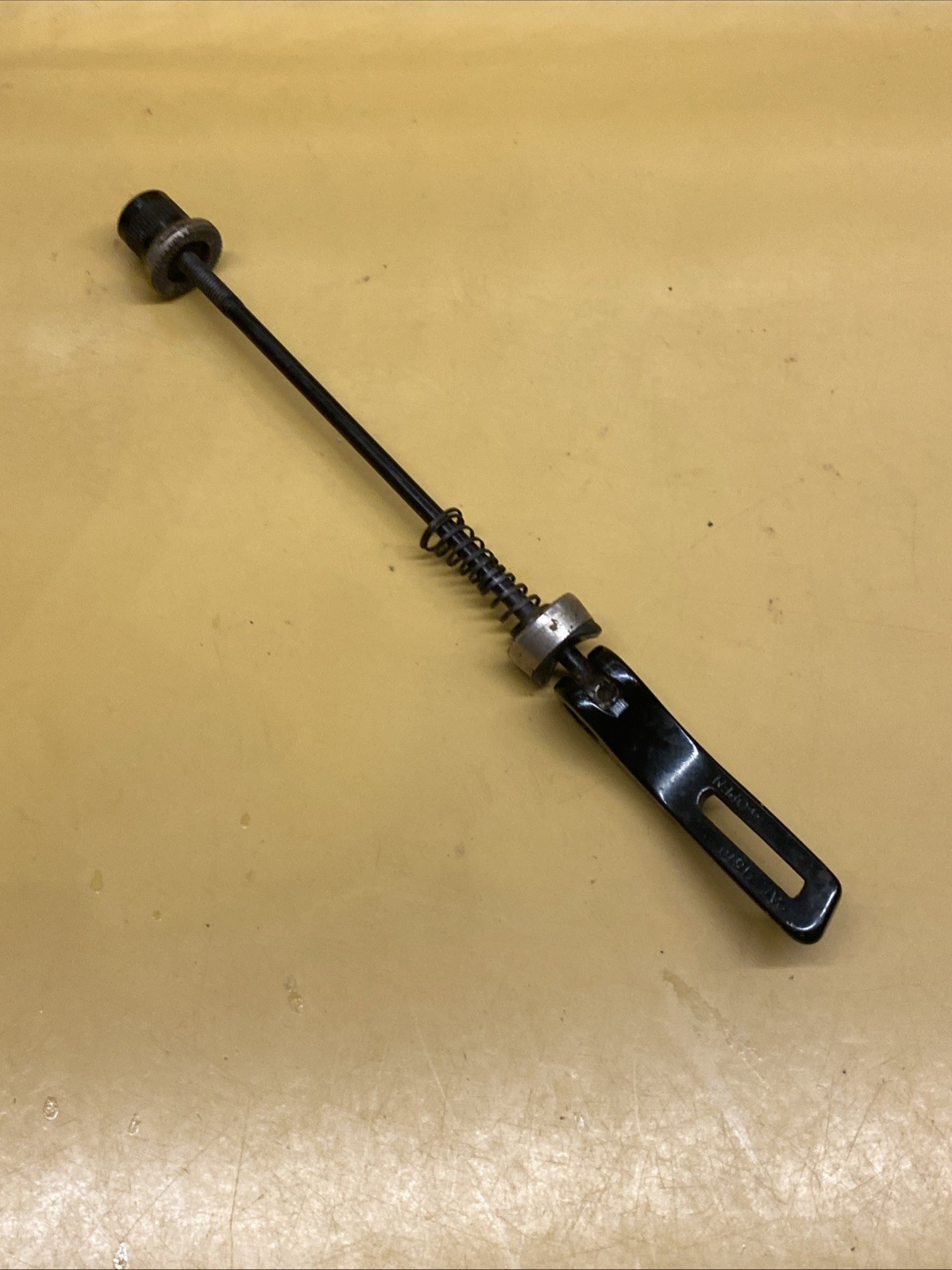 Black Cannodale Coda Front 100mm Steel Spindle Quick Release Skewer