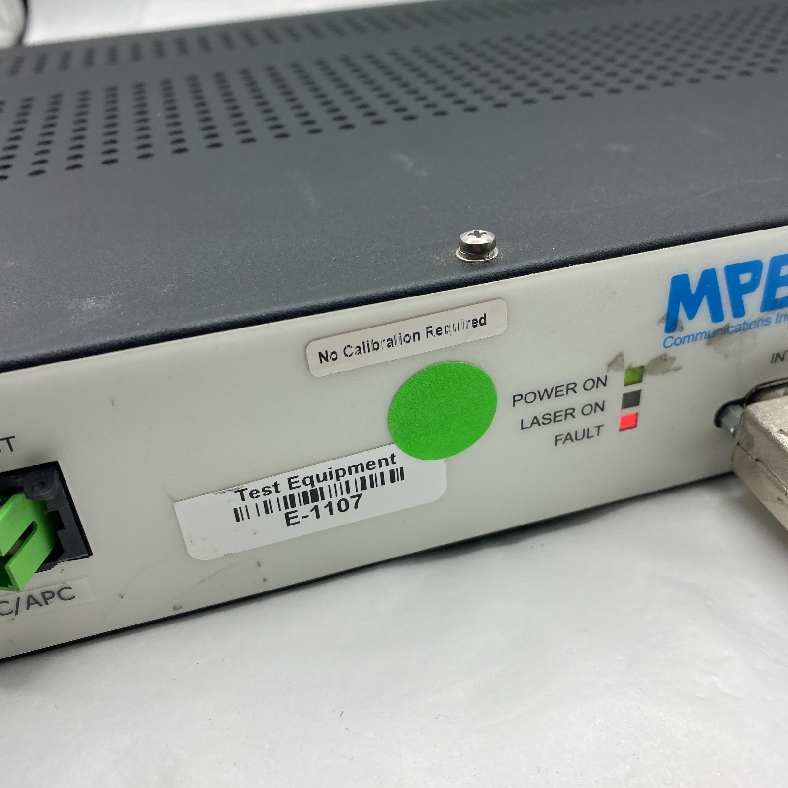 MPB COMMUNICATIONS 1RU-EBS-4010-AC-CA Erbium Broadband Source (EBS) C-band ASE🎯