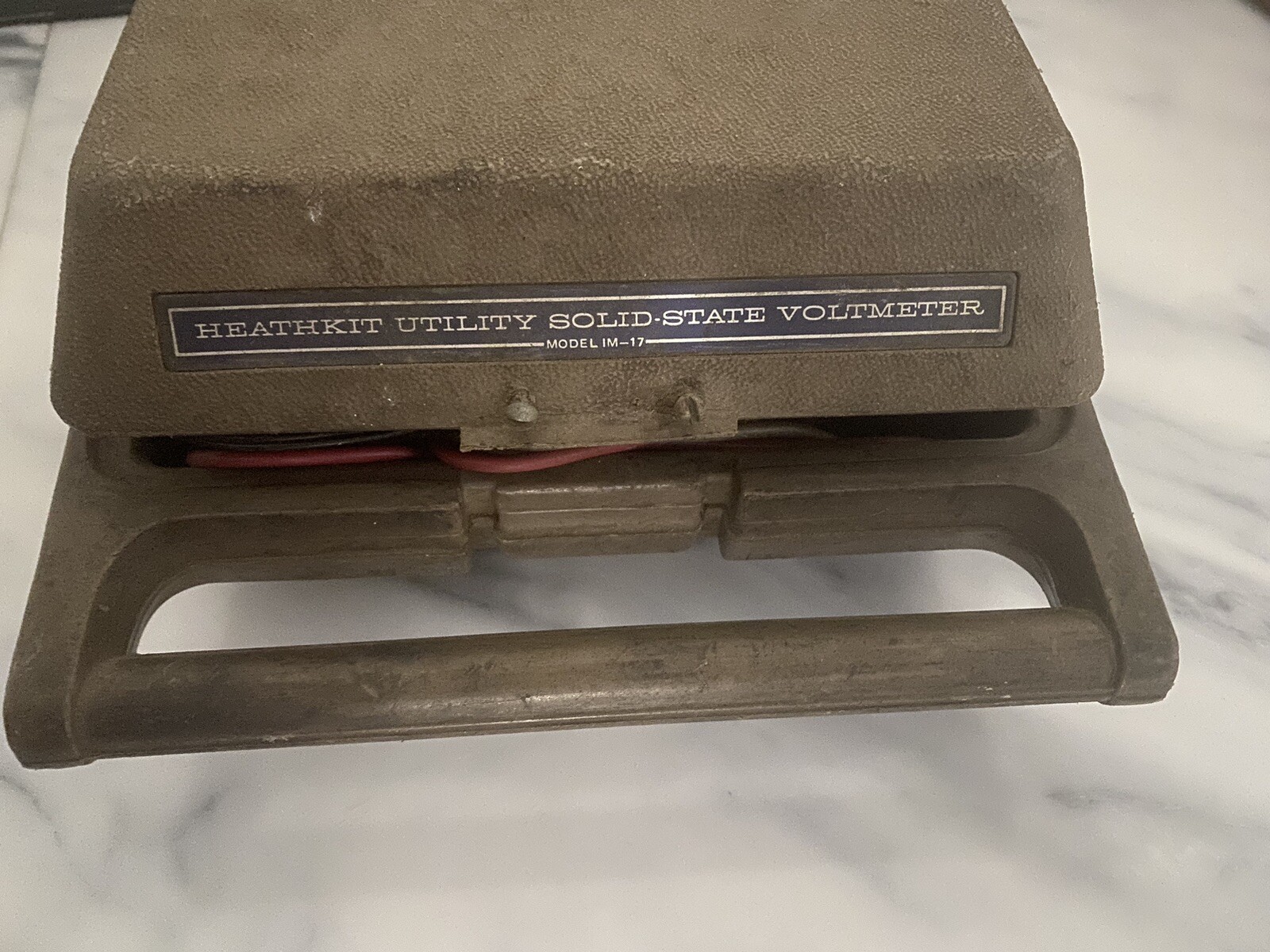 Heathkit IM-17 Utility Solid State Voltmeter In Case Vintage Test Equipment