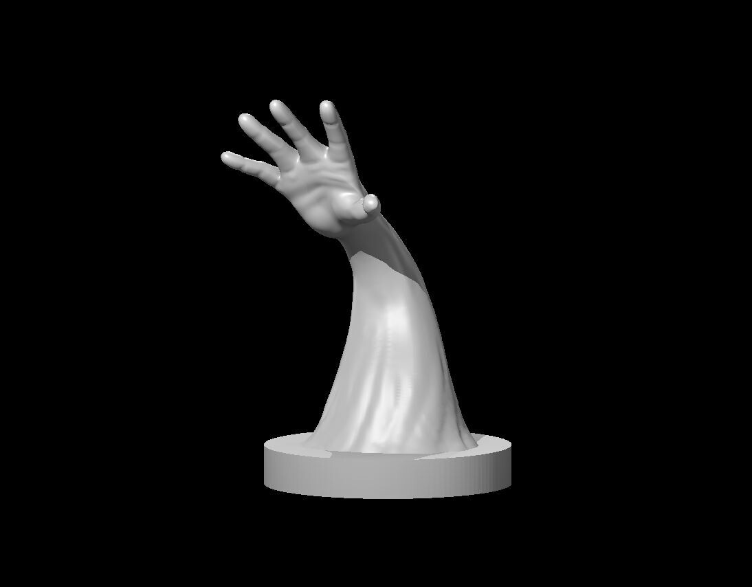 2pcs Mage Hand Spell Effect 28mm Scale DND D&D Tabletop Mini