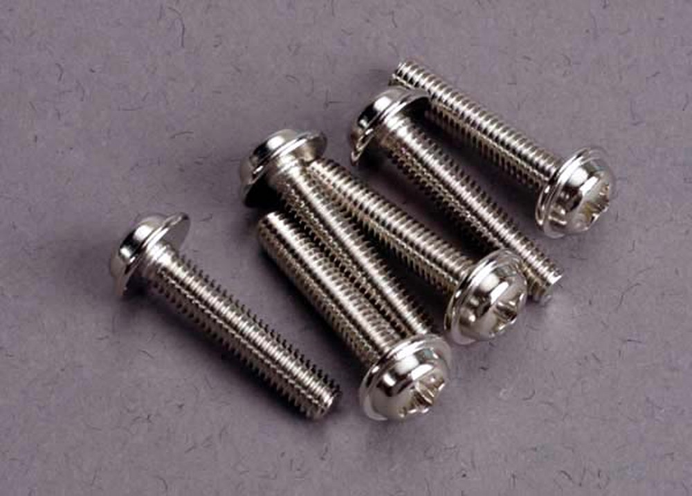 Traxxas 1/10 Bigfoot 2WD XL5 * Washerhead Machine Screws, 3x15mm * 3187