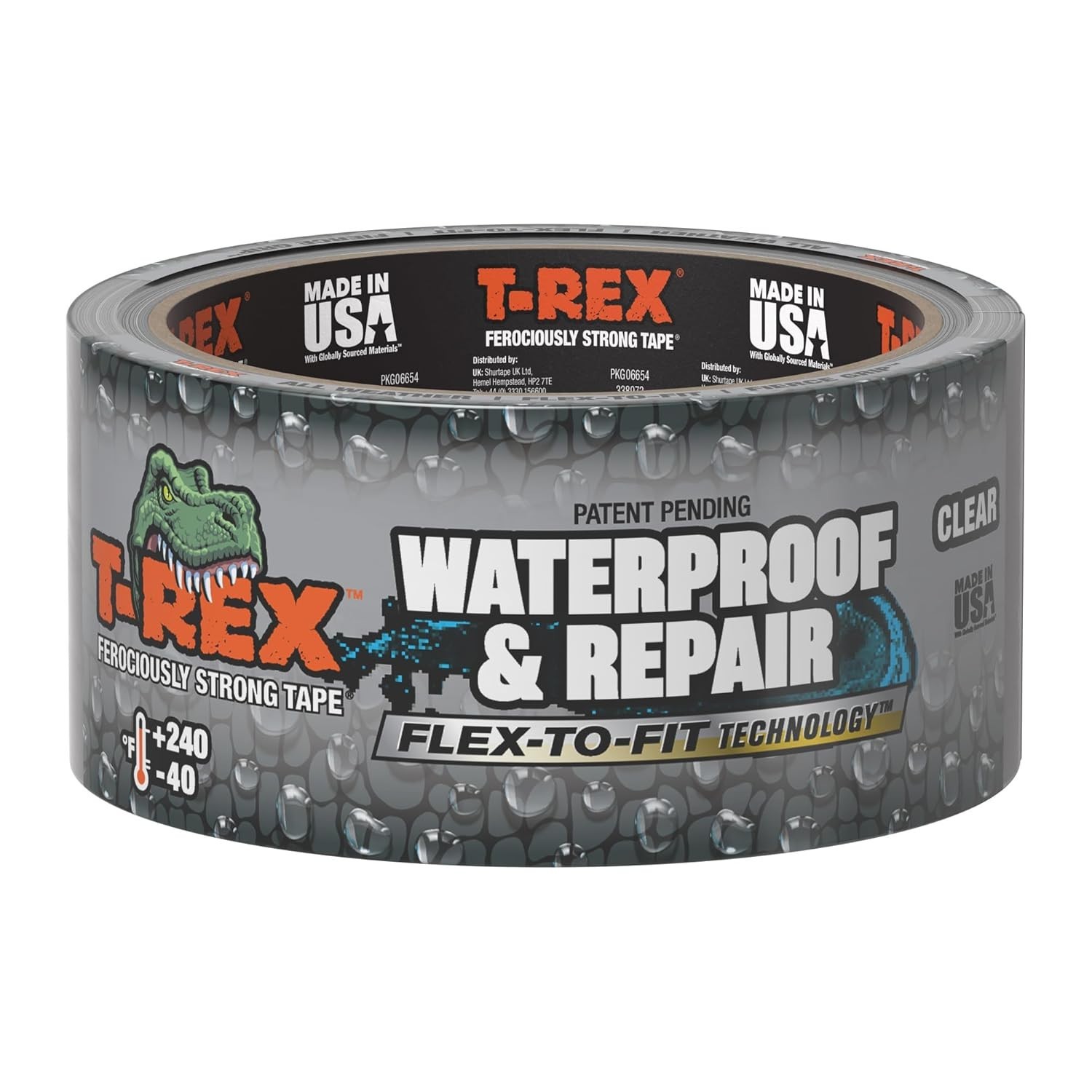 Underwater and Extreme Conditions Waterproof Tape - 30ft Clear Repair Solution
