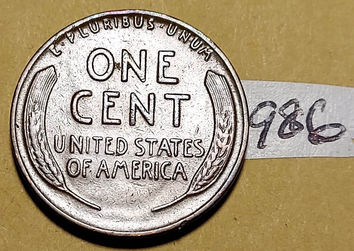 1932-D Lincoln Wheat Cent EXTREMELY FINE #986