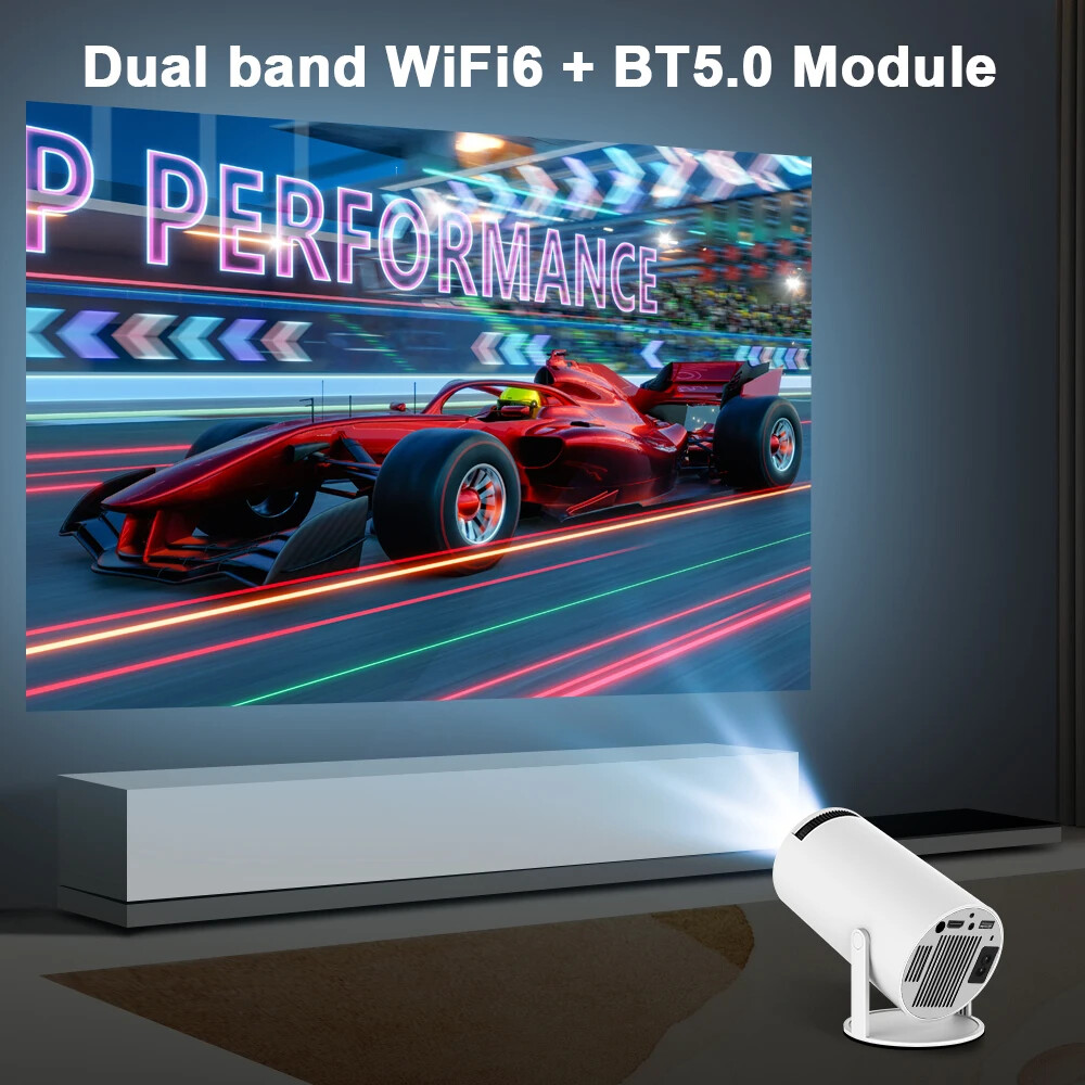 Proyector Para Moviles Celular Wifi Bluetooth Android Y Ios Iphone Portatil Mini