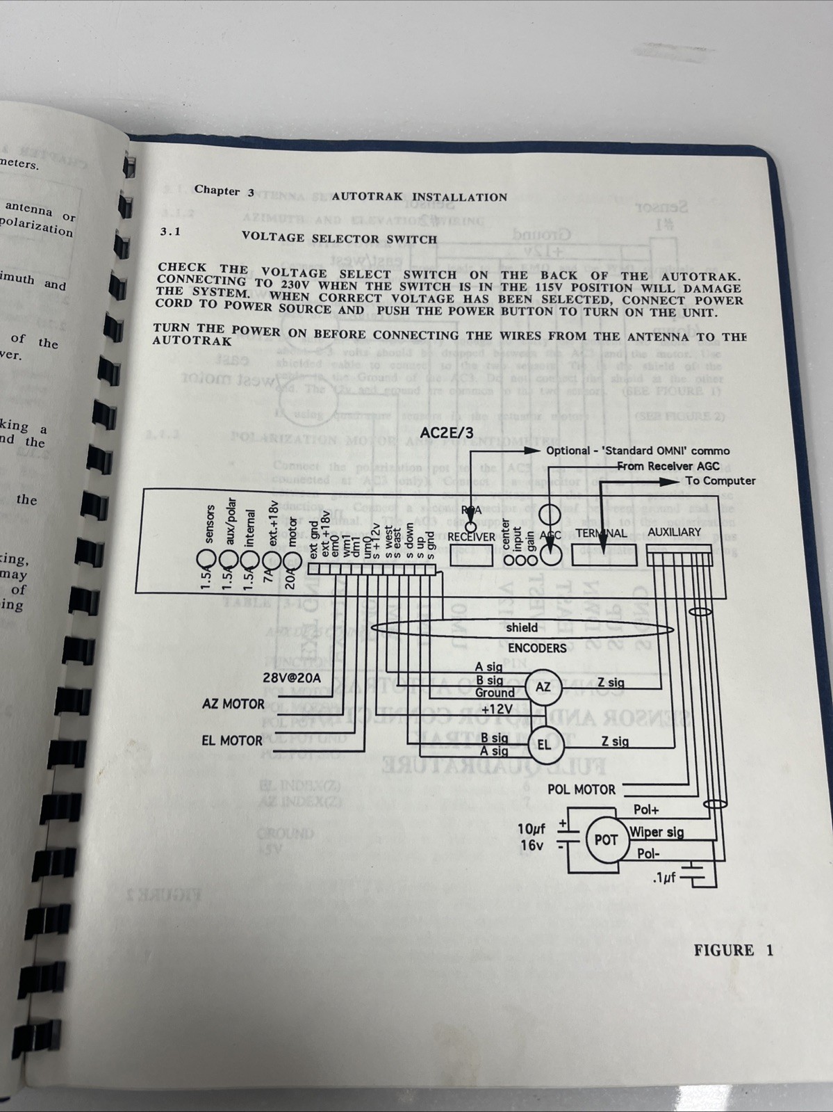 Autotrak Antenna Control System by Astrodesign AC3 Operation Manual