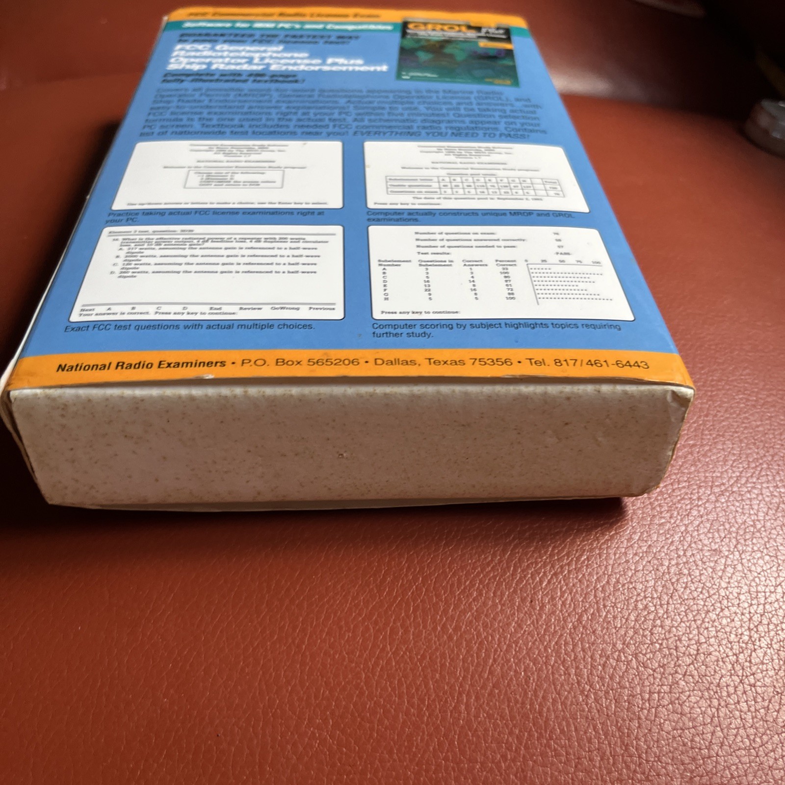FCC Grol Plus: General Radiotelephone Operator License Plus SHIPRadar SOFTWARE