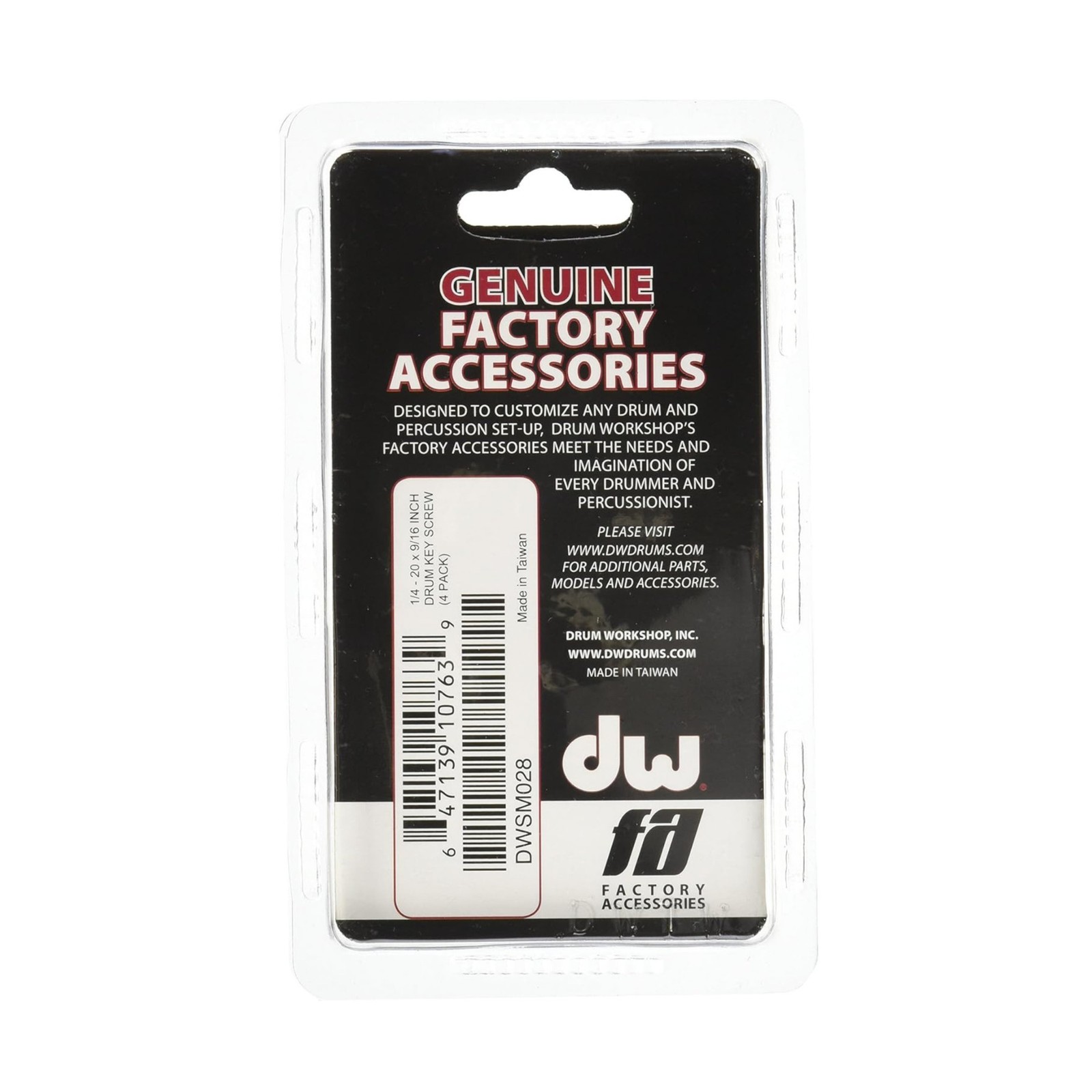 DW DWSM028 9/16-Inch Drum Key Screw