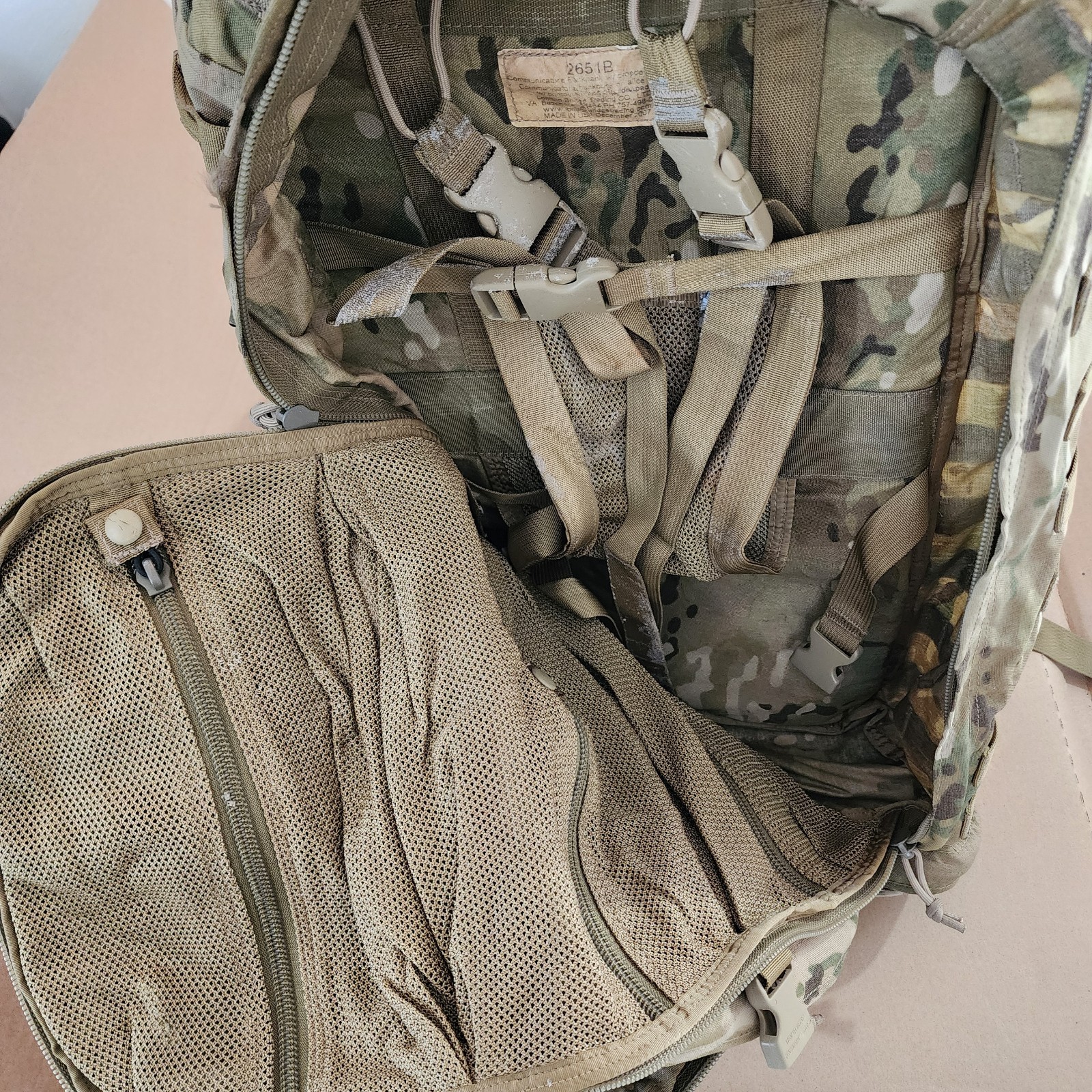 London Bridge LBT-2651b Communicator's Backpack Dropdown Pouch Alice Frame *B18*