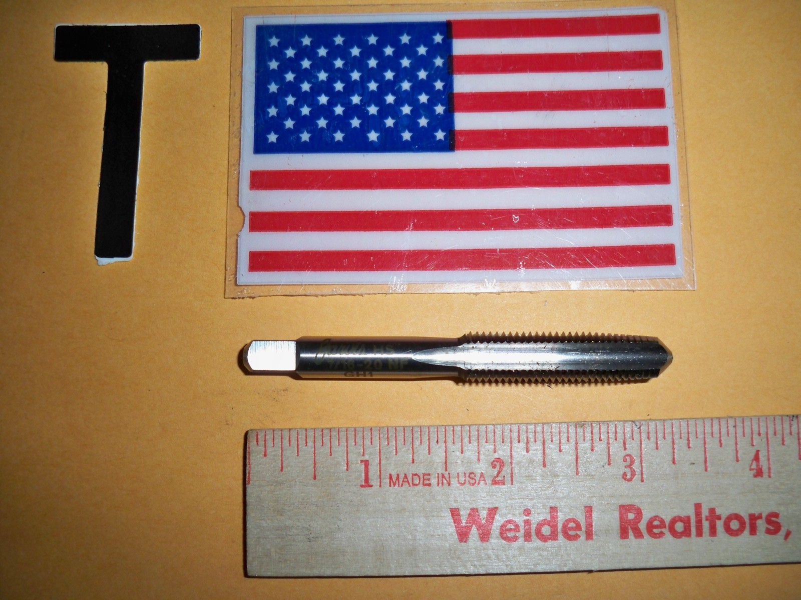 7/16-"20  TAPERED RIGHT HAND TAP NEW OLD STOCK HSS MADE IN USA NEW FREE SHIPPING