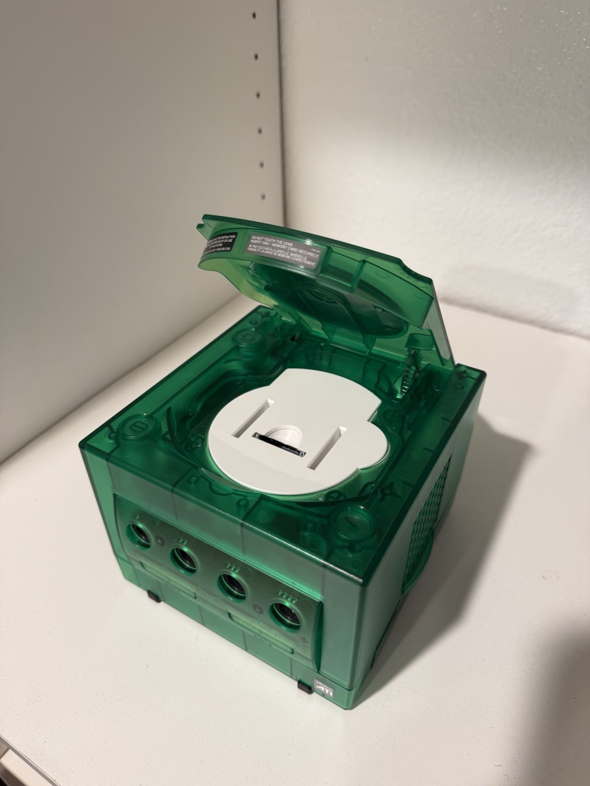 Nintendo GameCube - Green - Reshelled