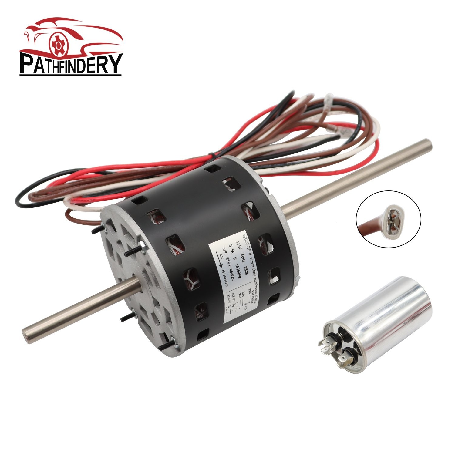 7184-0156 Fan Motor For Coleman 1468-306 1468-3069 8333 Series 1/3 HP 115Volts