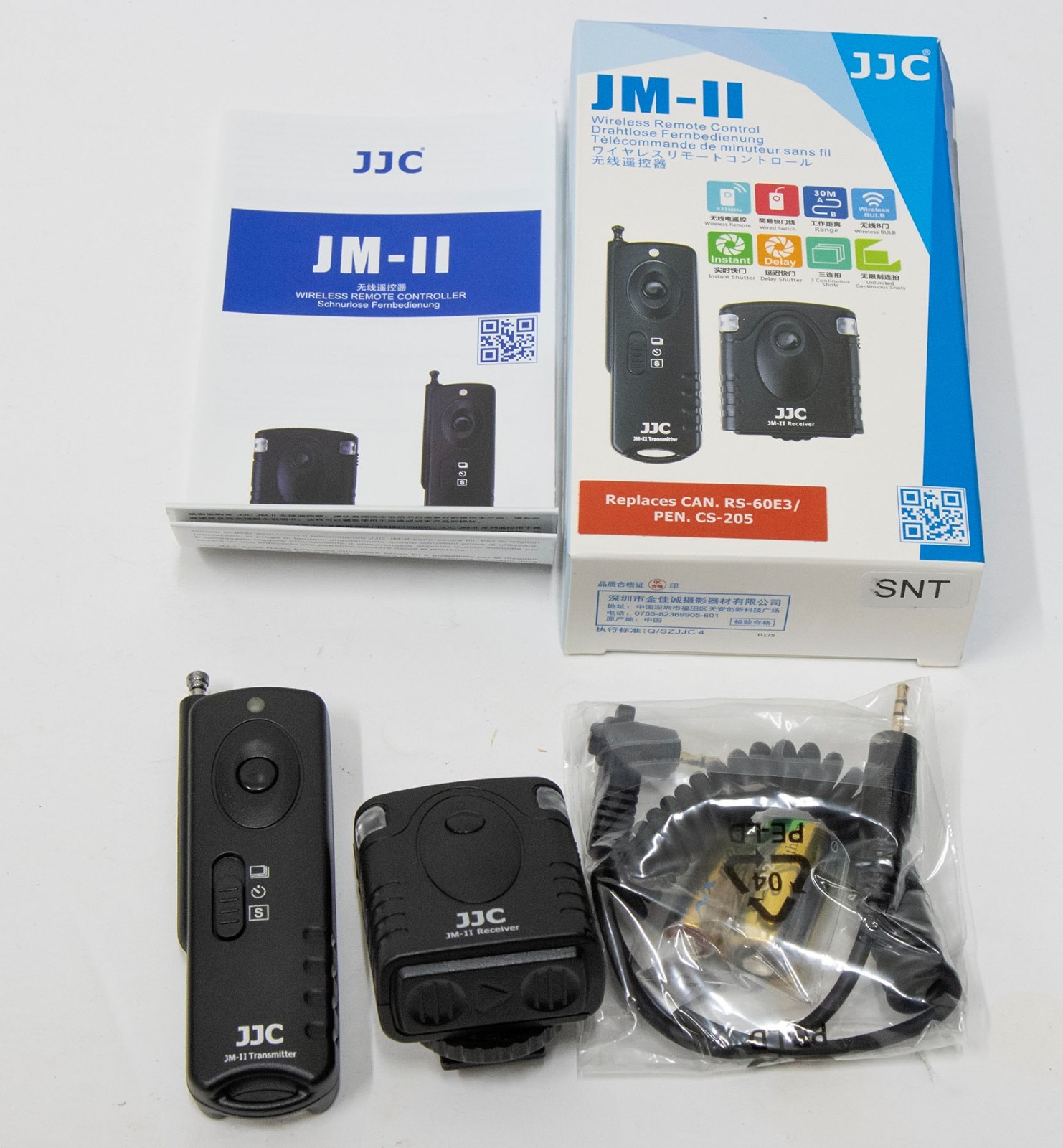 JJC JM-11 Wireless Remote Control Canon EOS