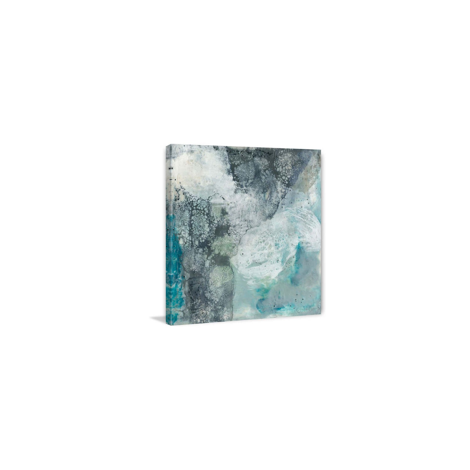 Marmont Hill Sea Lace II Painting Print on Wrapped Canvas