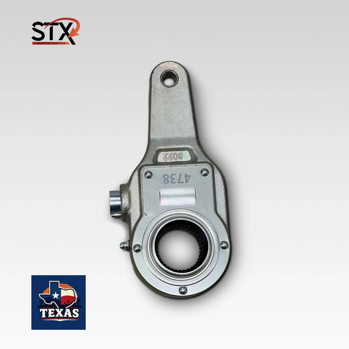F224738 Manual Slack Adjuster 1-5/8in 37 Spline 6in Heavy Duty
