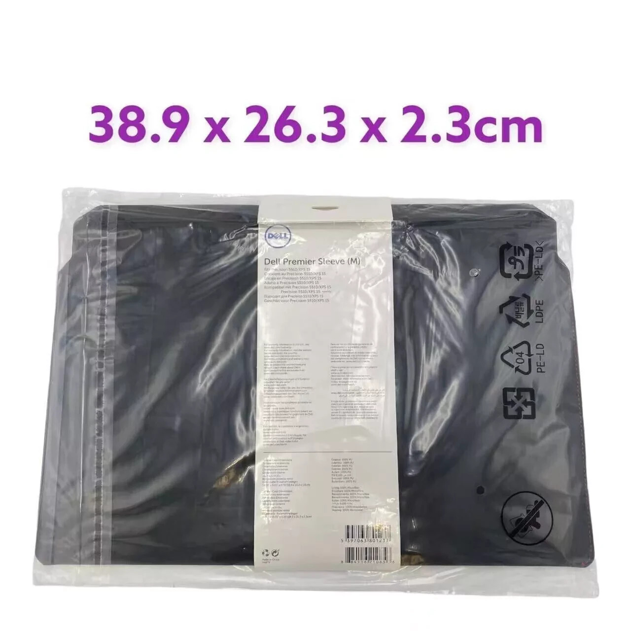 Genuine Dell XPS 15 Precision 5510 5520 5530 5540 Premier Notebook Sleeve D48TY