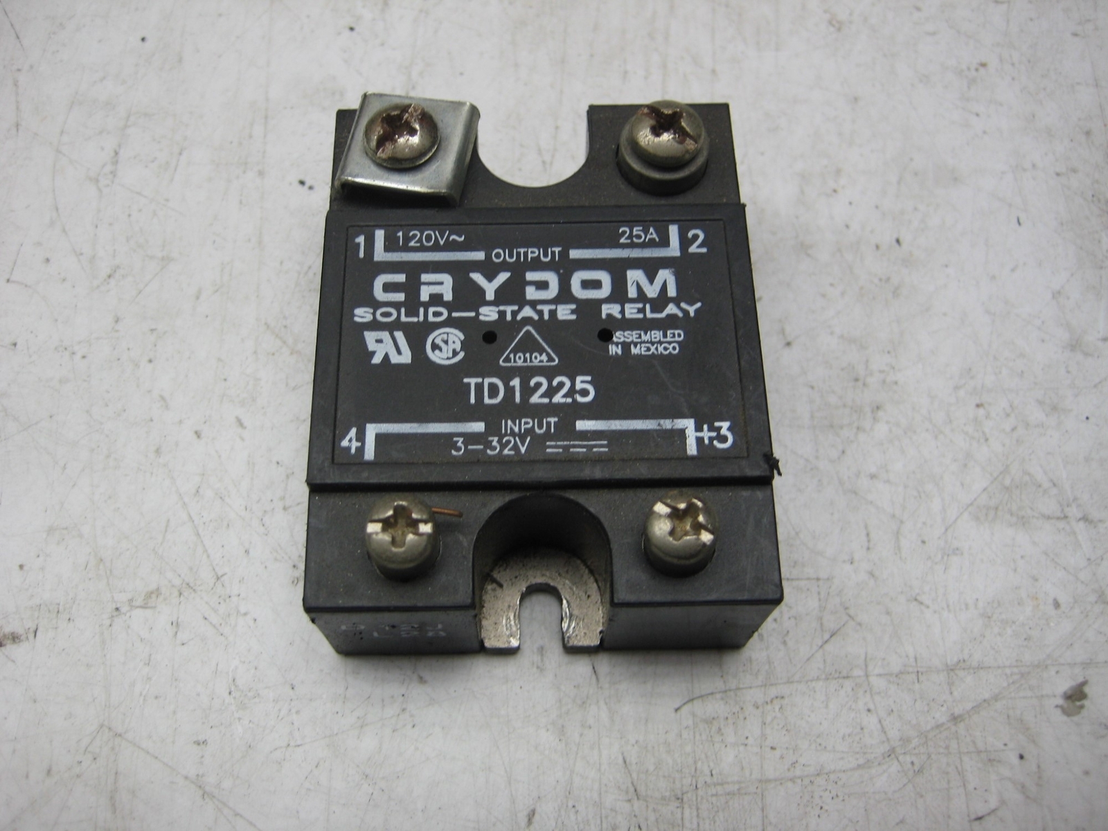 CRYDOM TD1225 RELAY UNMP 110421