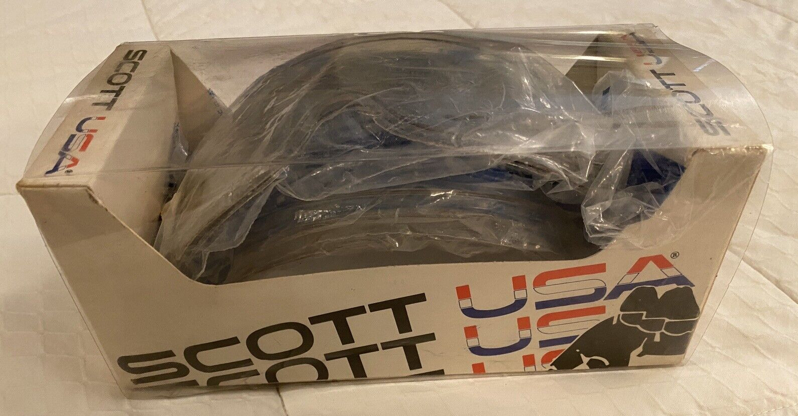 SCOTT USA VINTAGE SKI GOGGLE LENSES--Lot of 3 lenses.  Two clear & one amber.