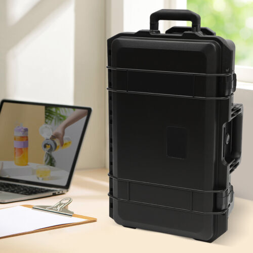 22 Inch Hard Waterproof Rolling Case Camera Equipment Transport Protective Case