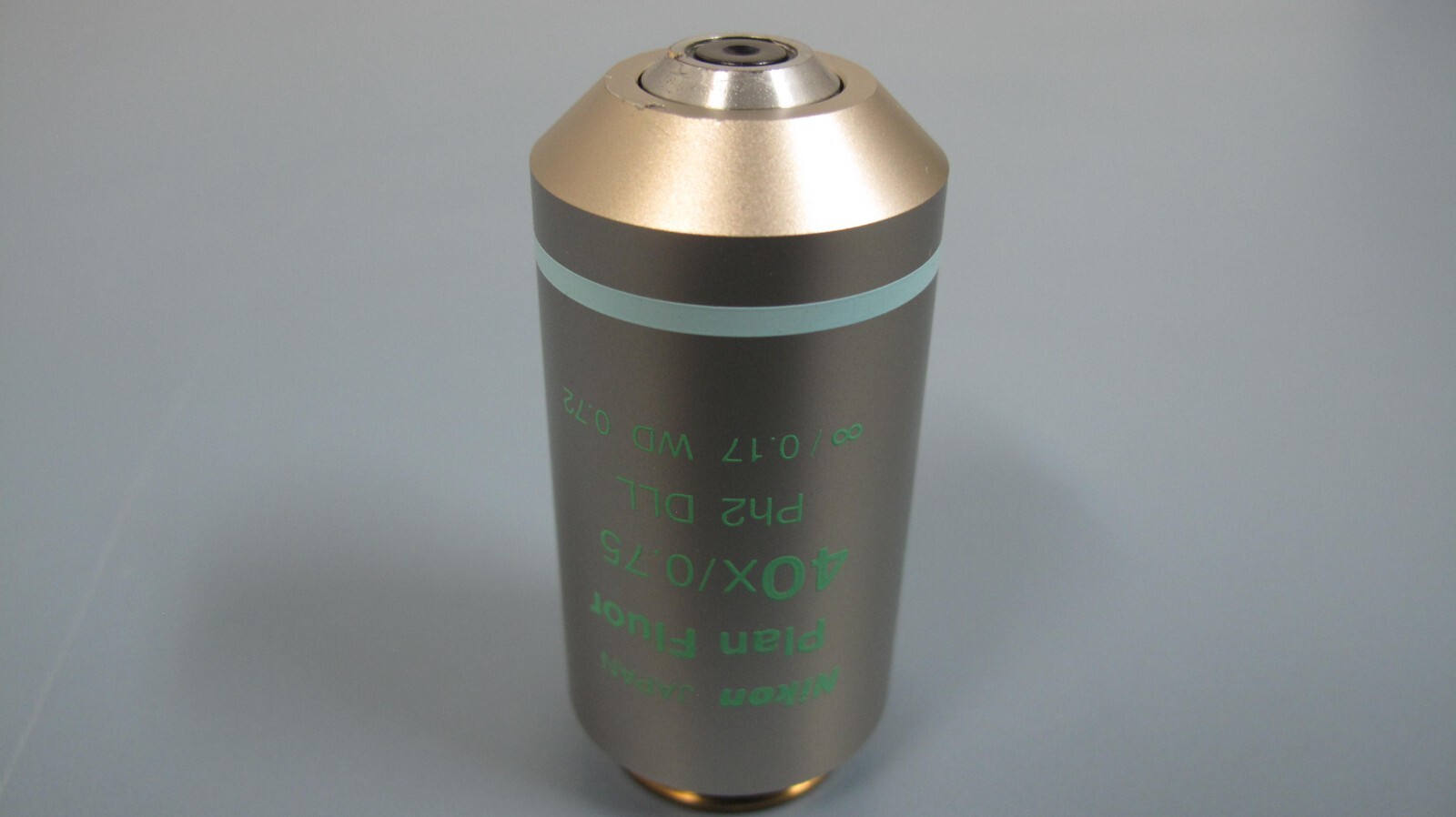 NIKON PLAN FLUOR 40X /.75 ∞ Ph2 DLL Phase Contrast Eclipse Microscope Objective