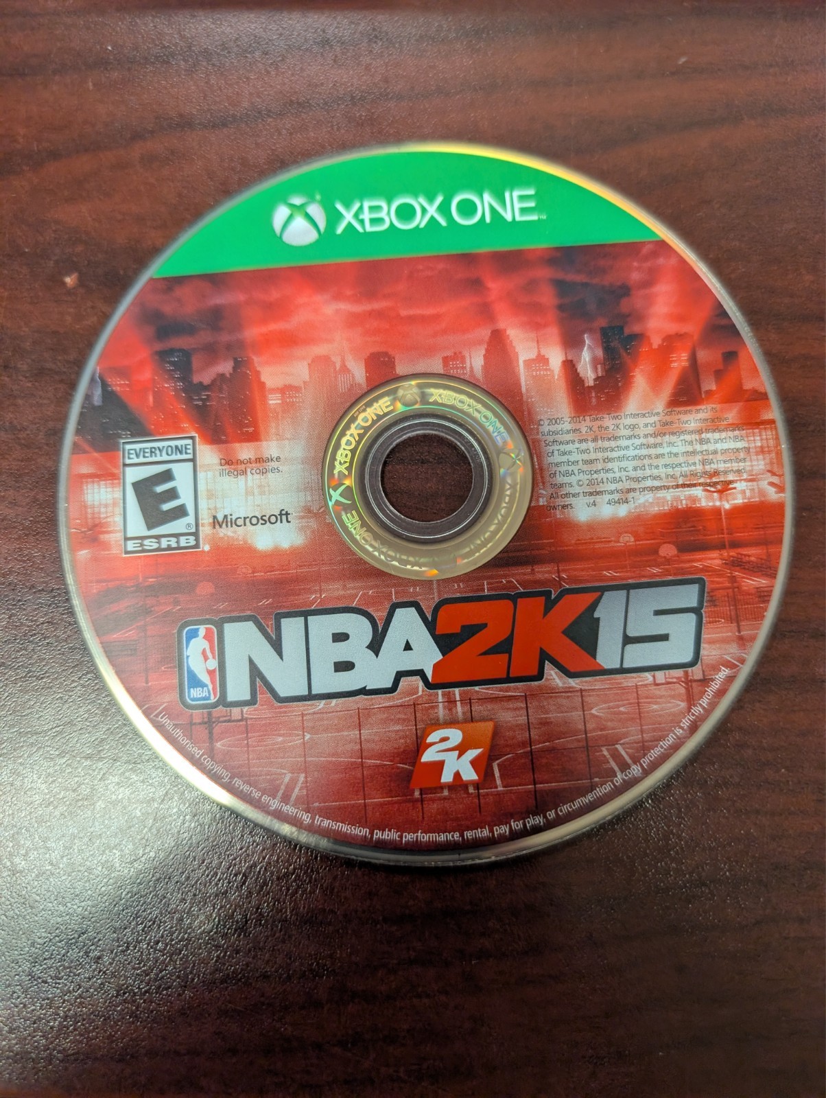 NBA 2K15 (Xbox One) NO TRACKING - DISC ONLY 6921