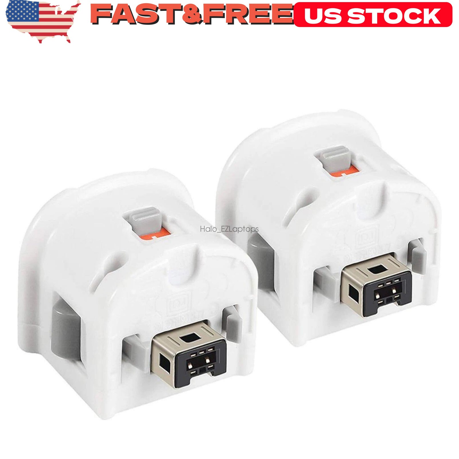 2Pack Sensor Adapter Attachment For Nintendo Wii /Wii Motion Plus U Controller