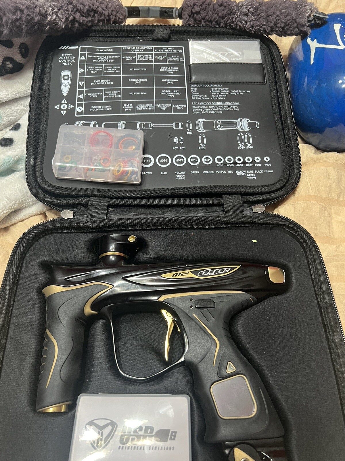 paintball gun used