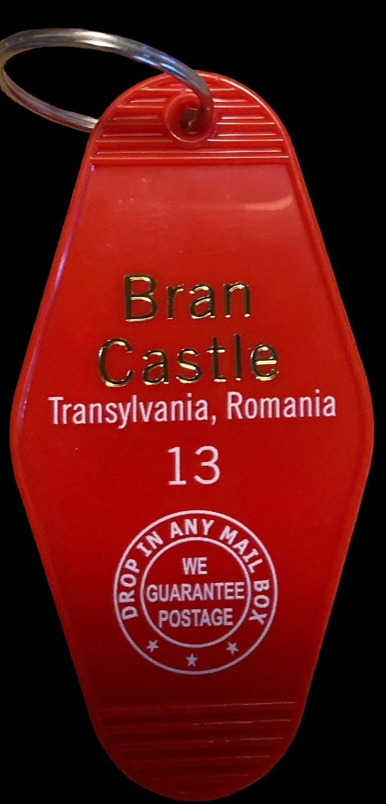 Dracula BRAN CASTLE keytag