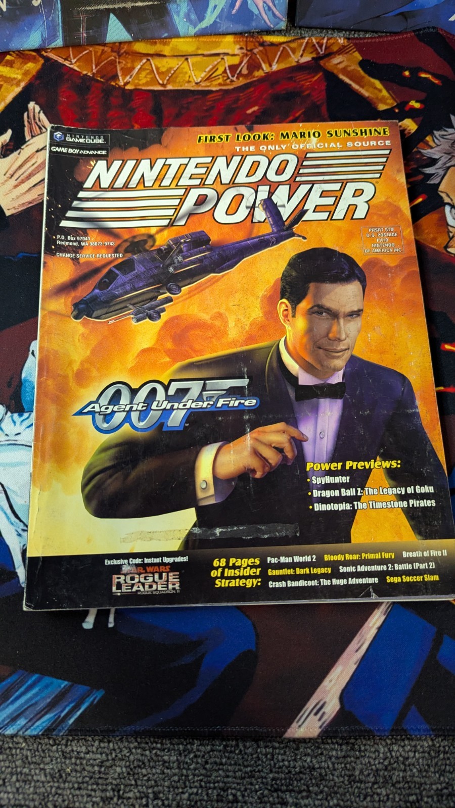 Nintendo Power Magazine Volume 155 007 Agent Under Fire w/ Posters & Inserts