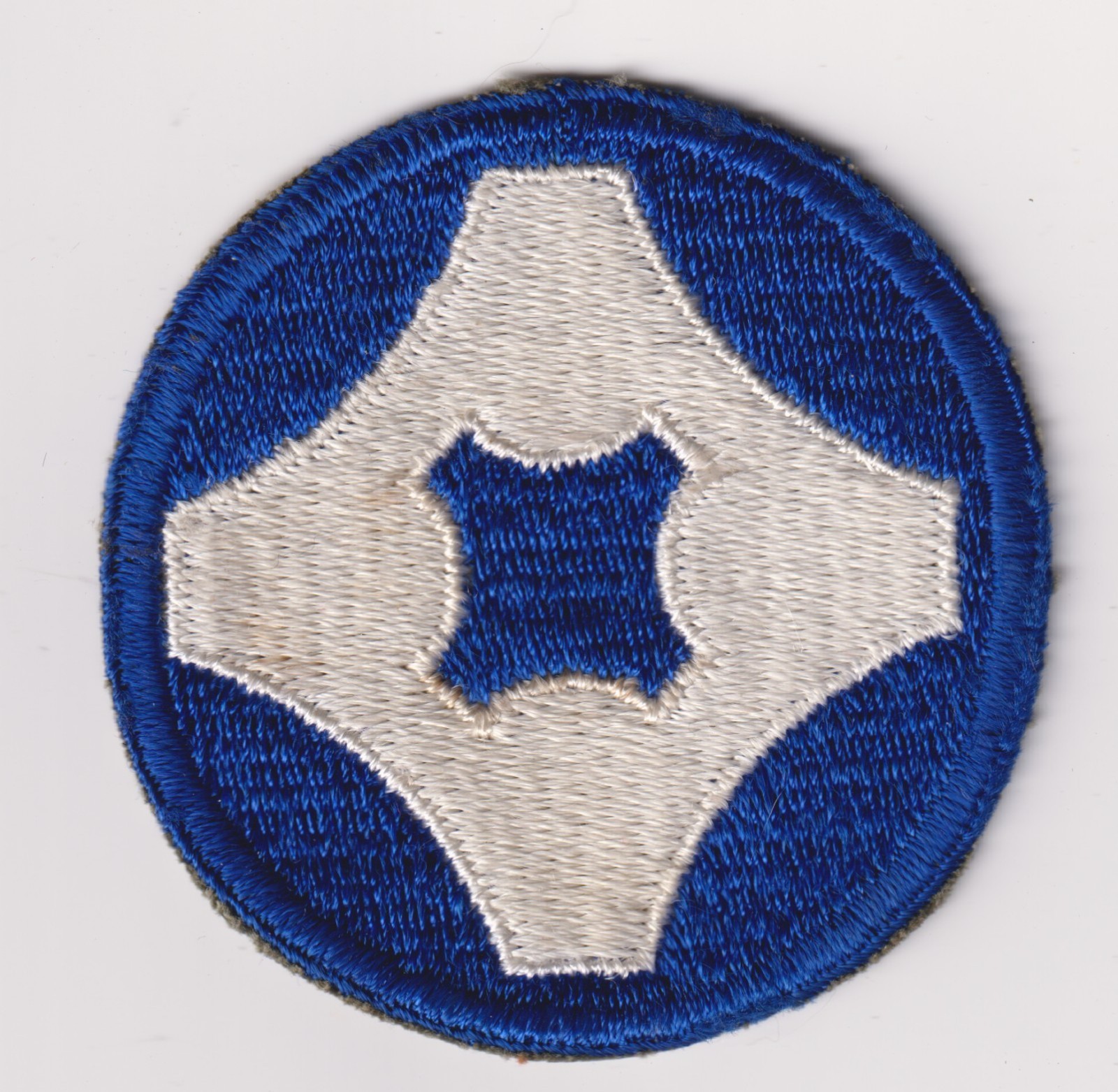 4th Service Command patch US Army real WWII make