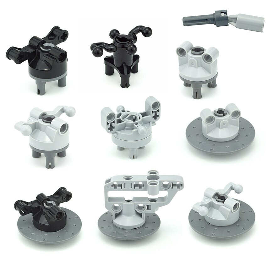 Technic Suspension Wheel Hub Gear Reduction for Lego Kit Building Blocks Set DIY