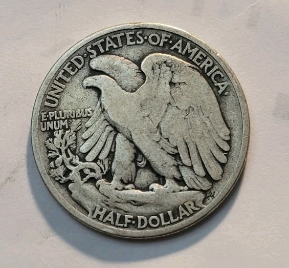 1918 Walking Liberty Half Dollar