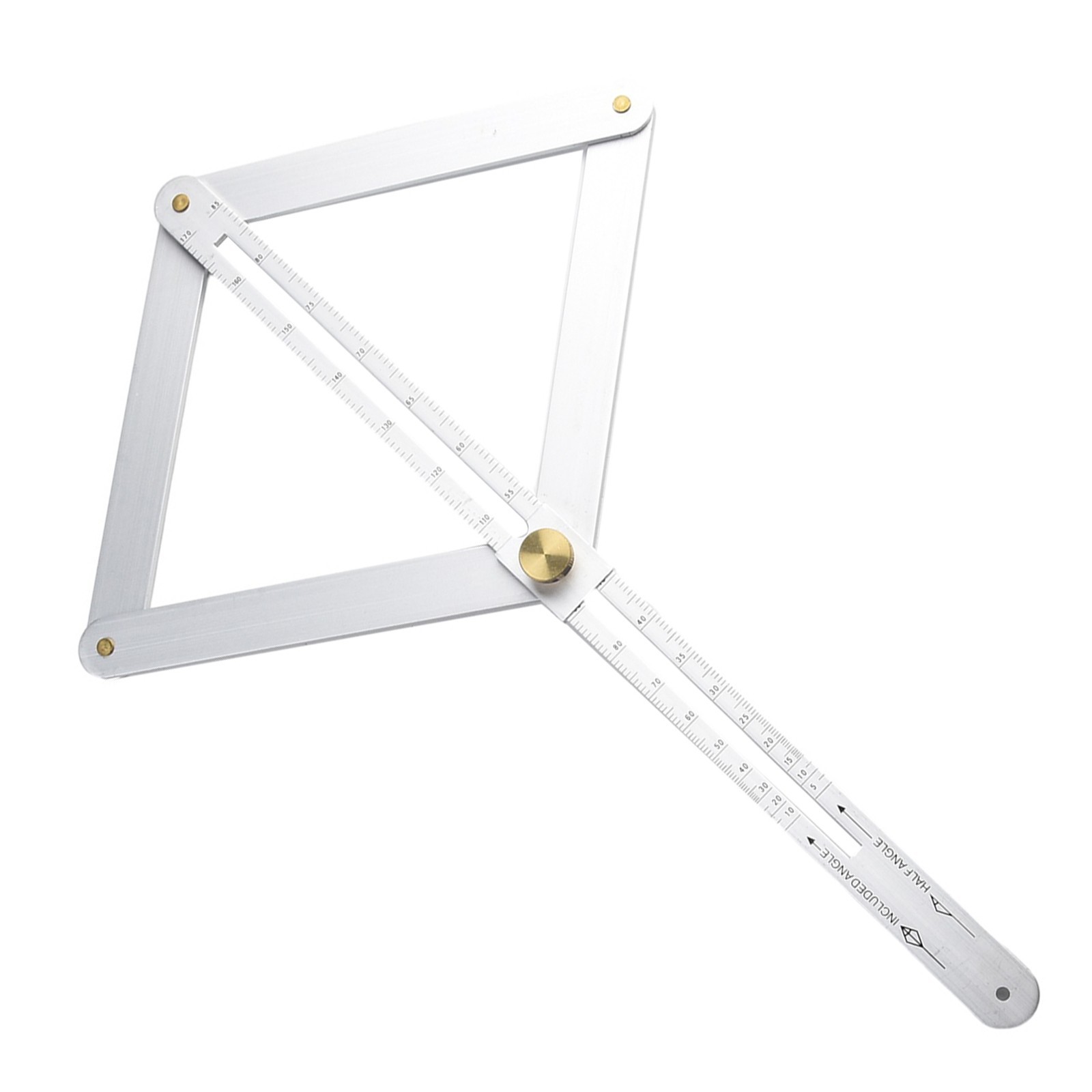 Protractor Square Protractor Measurements Multi-Angle Stainless Steel Tool