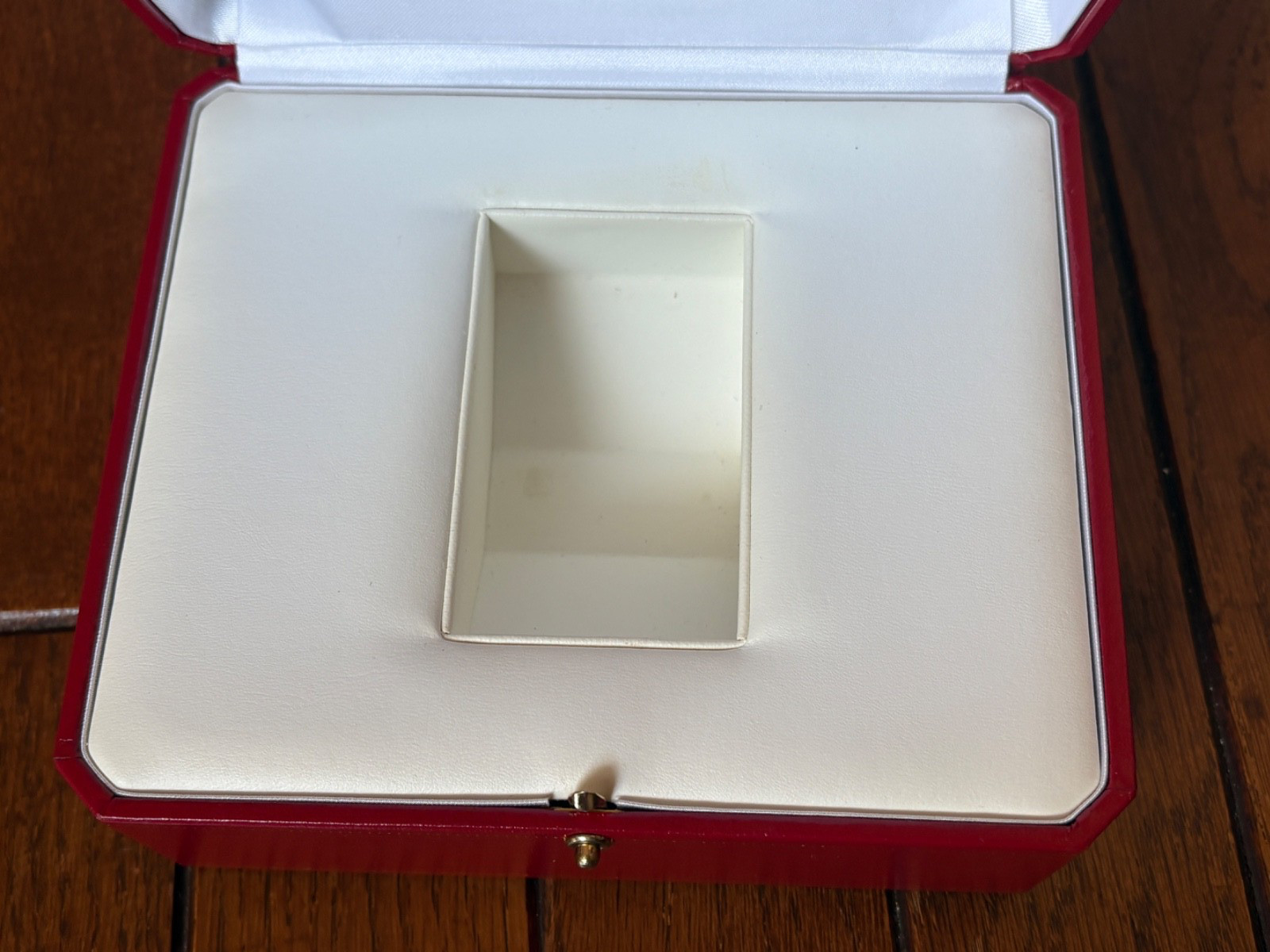 Authentic Cartier Empty Watch Box CO 1018 Red Box Ex Condition #P57