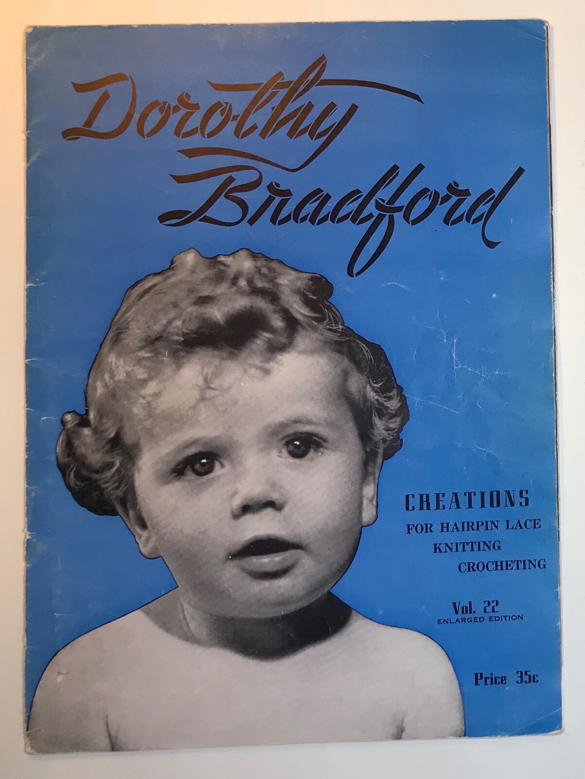 Dorothy Bradford Creation v22 Baby CROCHET vintage book booklet 1948 KNITTING