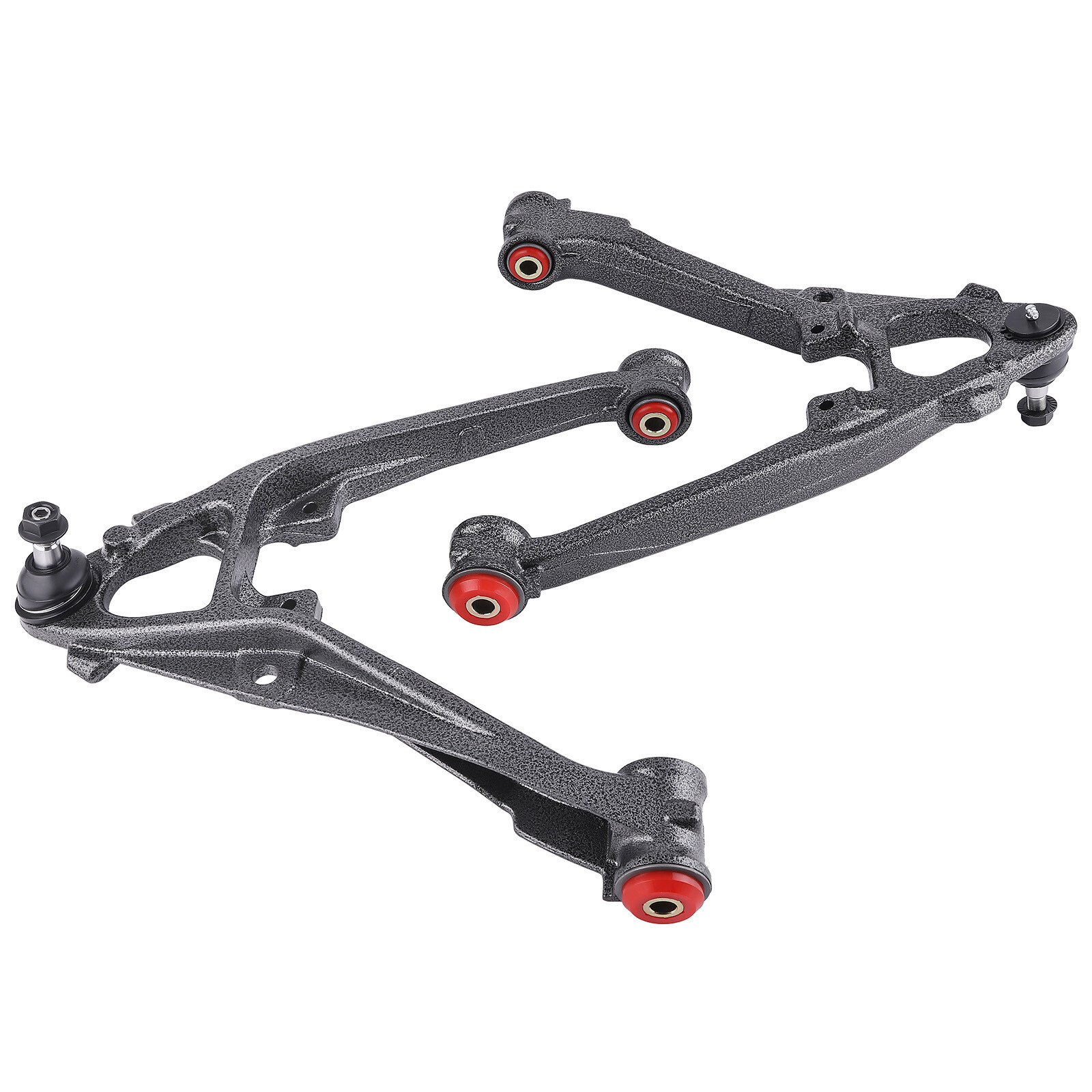 Front Upper Lower Control Arms Assembly for 2007-13 Chevy Silverado Sierra 1500