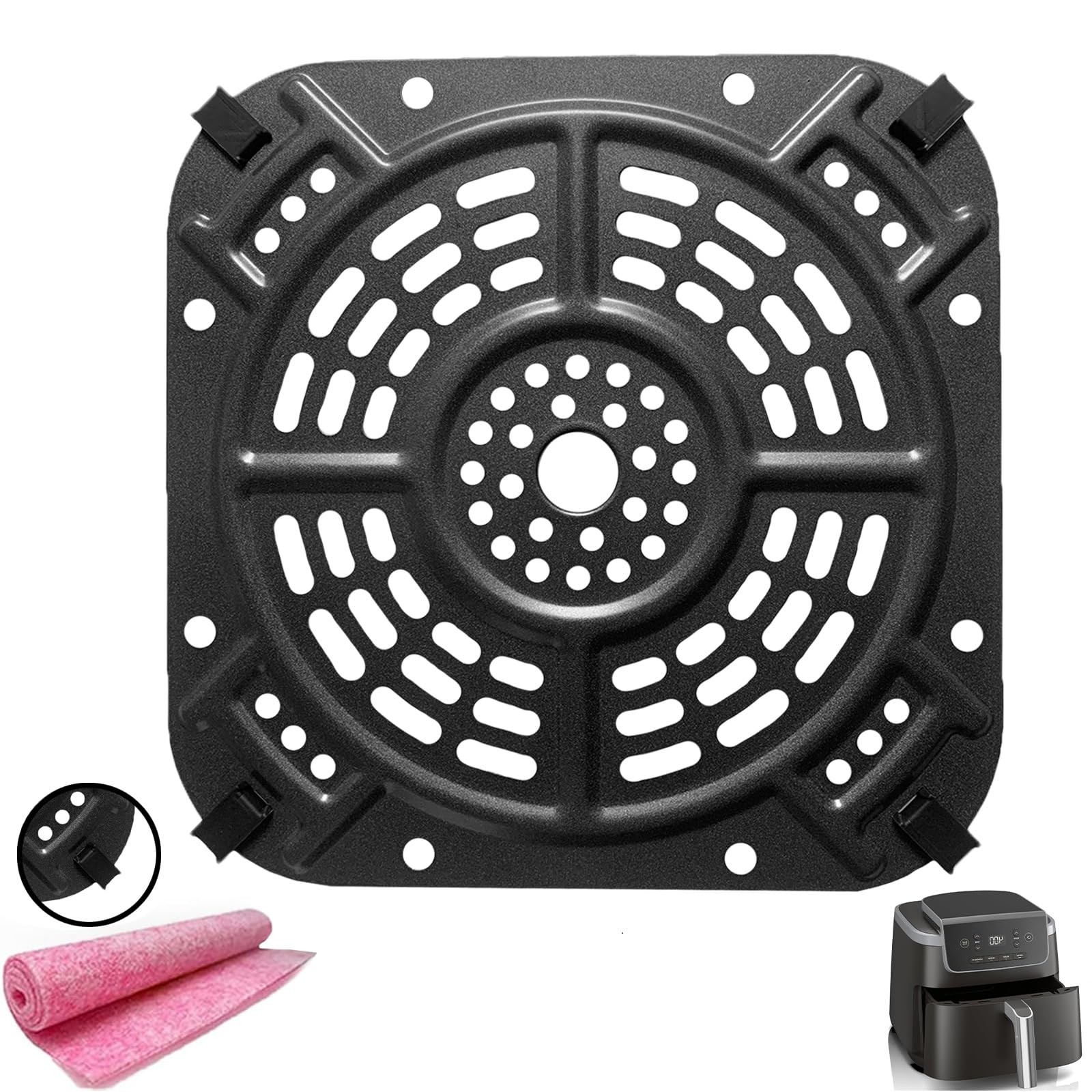 5QT Air Fryer Crisping Plate for Ninja 5QT AF141 4-in-1 Air Fryer Pro, Upgrad...
