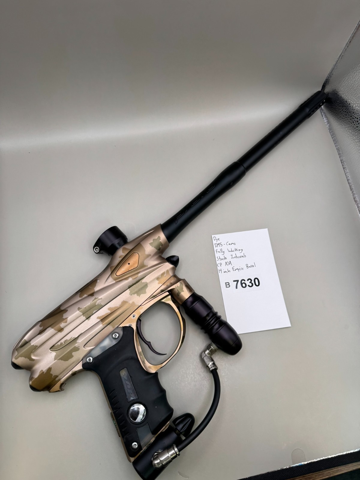 Dye DM5 - Camo - Paintball Marker Fully Working