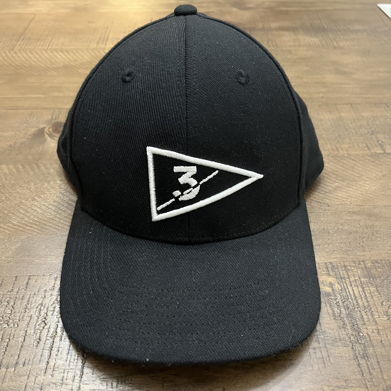 Adidas Rare Black 3 Flag Embroidered Adjustable Snapback Cap Golf Hat Out Stock