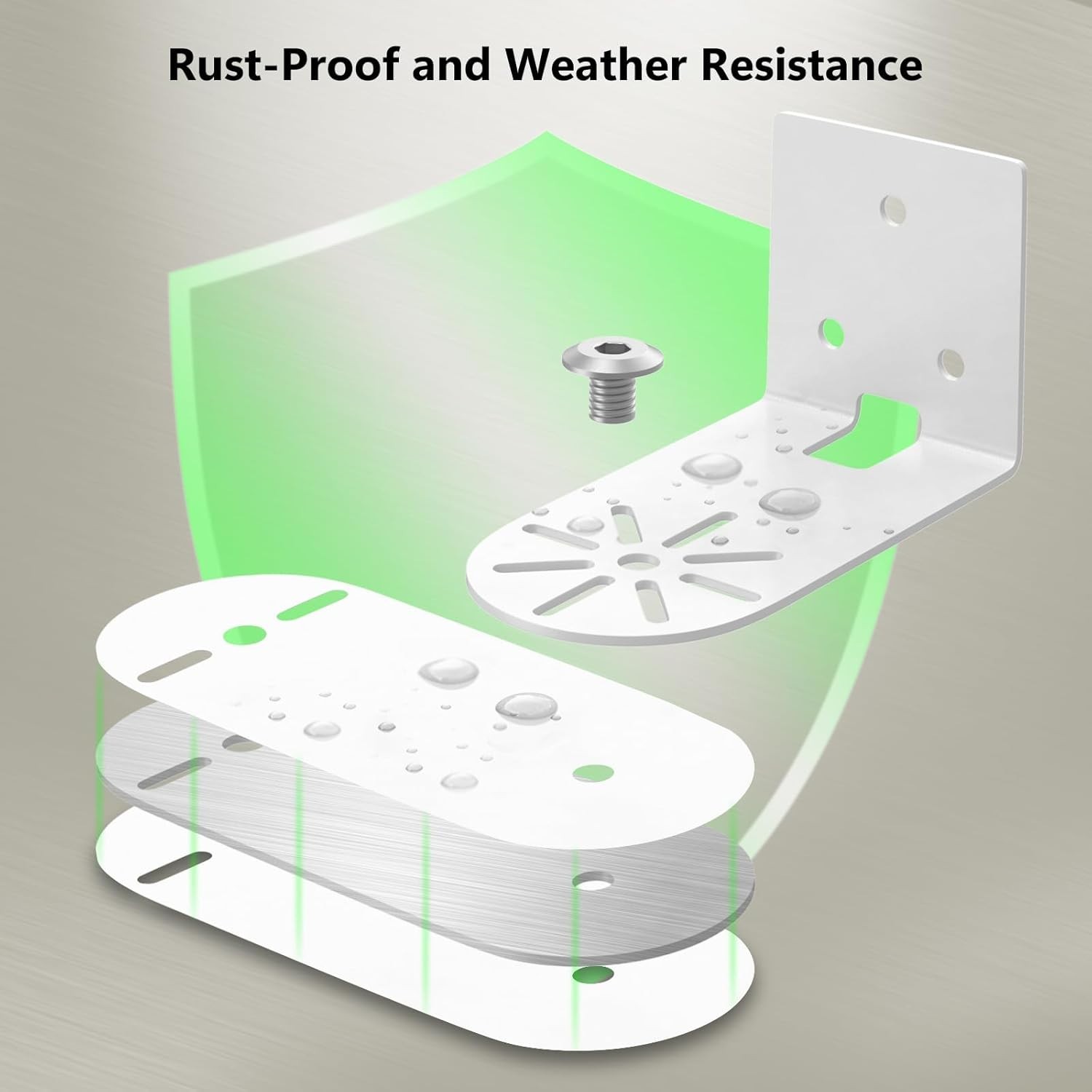Adjustable Corner Mount Bracket for Eufy Security Solocam S340/E30/E42, Metal Wa