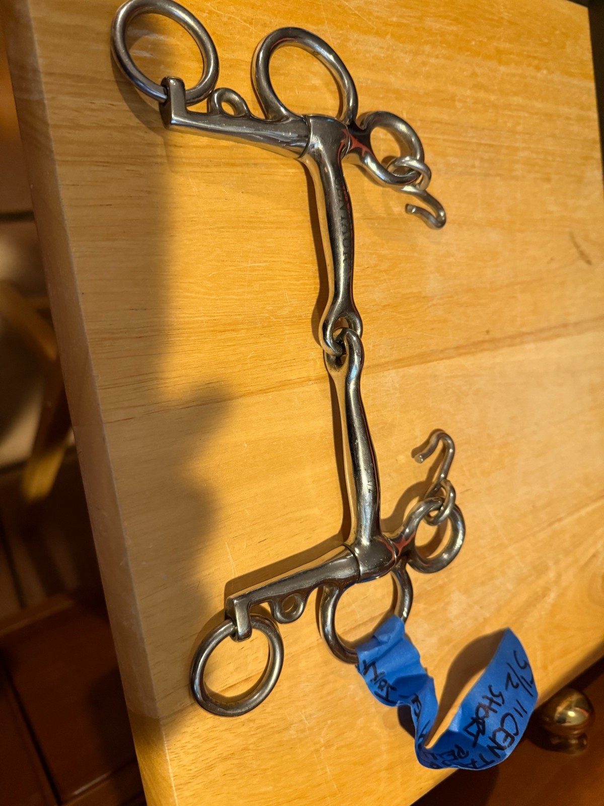 CENTAUR 5.5" SINGLE JOINT SHORT PELHAM BIT NO CHAIN