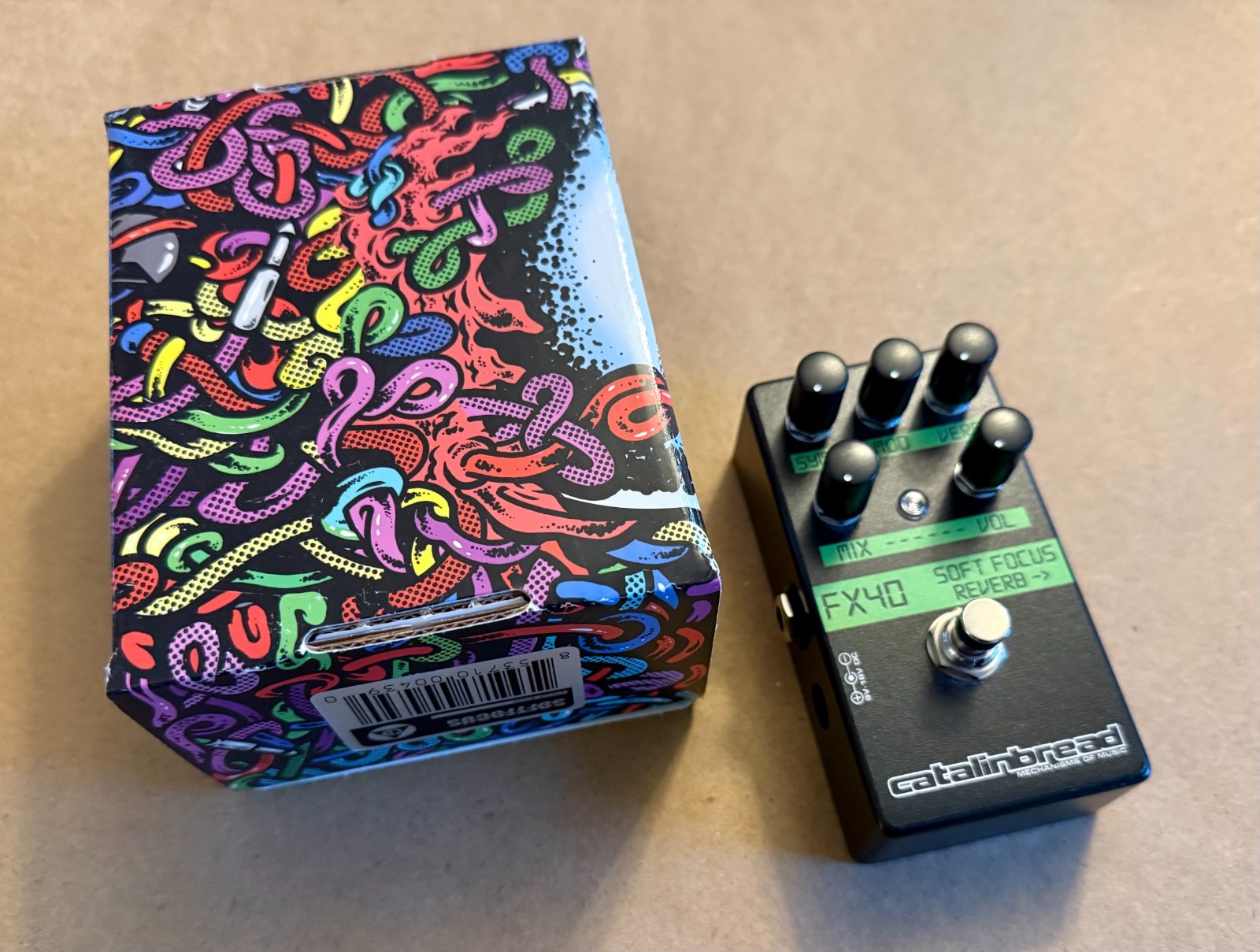 Catalinbread FX40 Soft Focus Chorus Reverb Shoegaze Guitar Effects Pedal