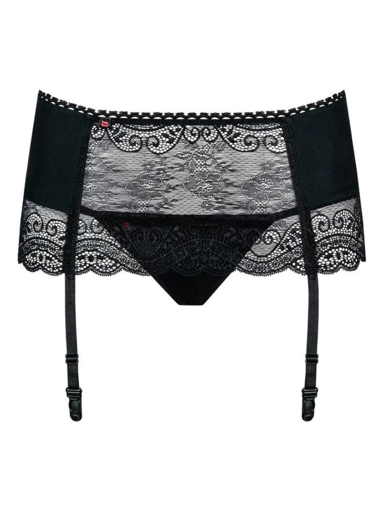 Obsessive Miamor Garter Belt and Thong Set