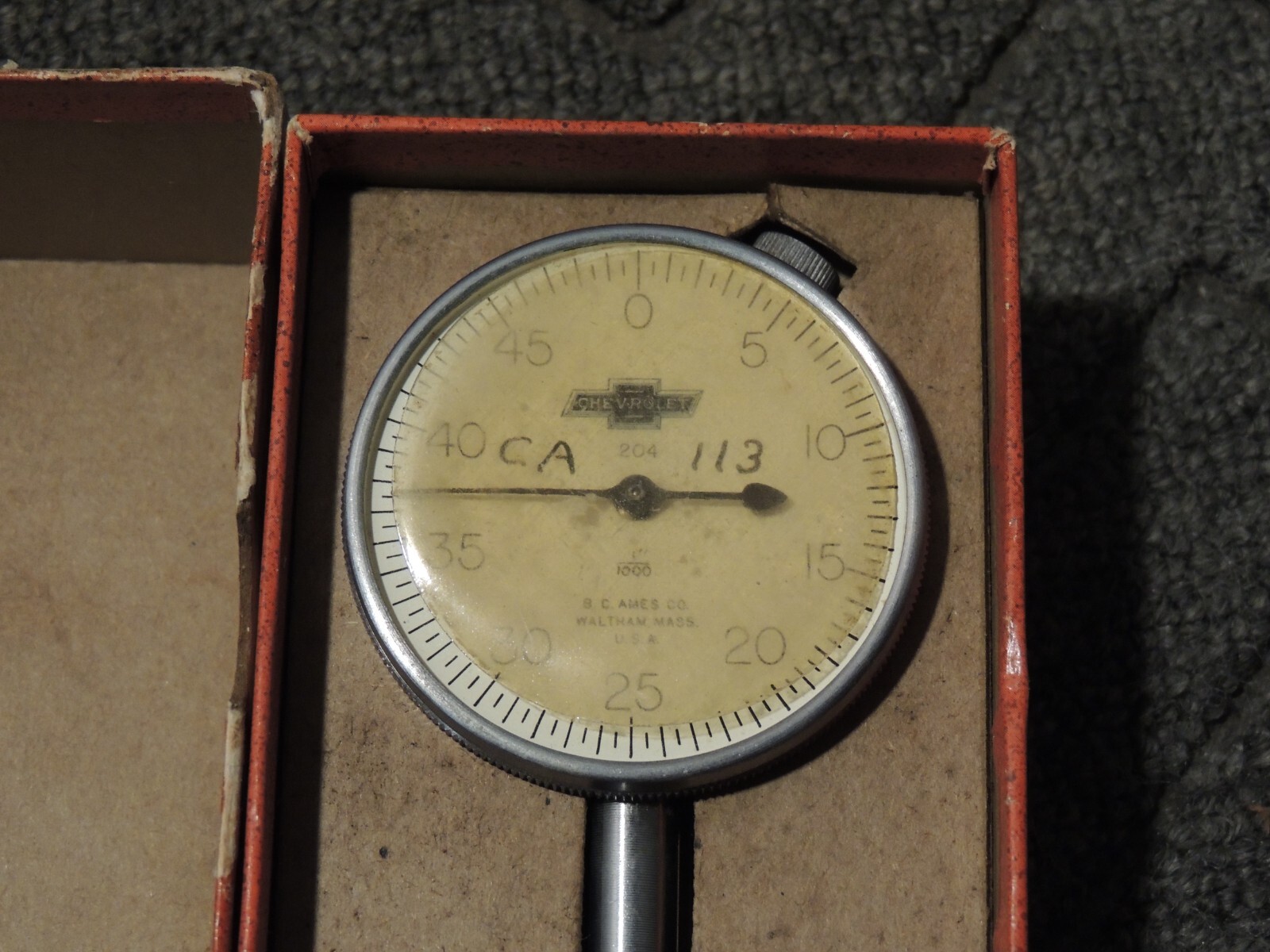 Vintage Ames 204 Indicator Chevrolet