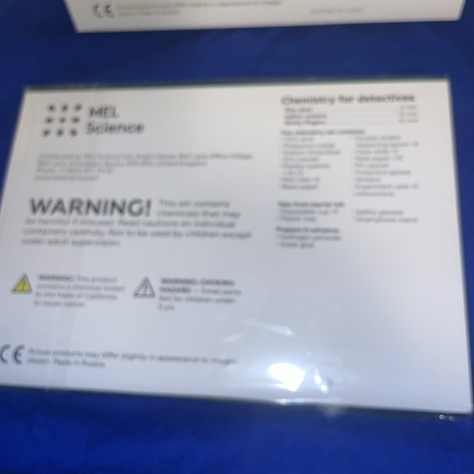 Mel Chemistry Science Kit Set Of 2 Chemistry Of Winter &Thermal Effects