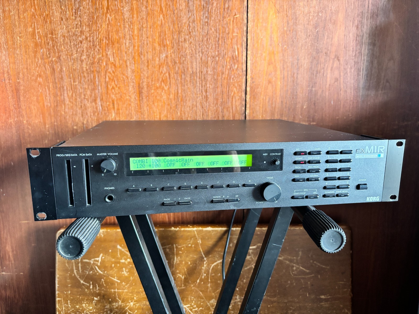 Korg EX-M1R EX M1R rack-mount module of M1 EX New internal battery