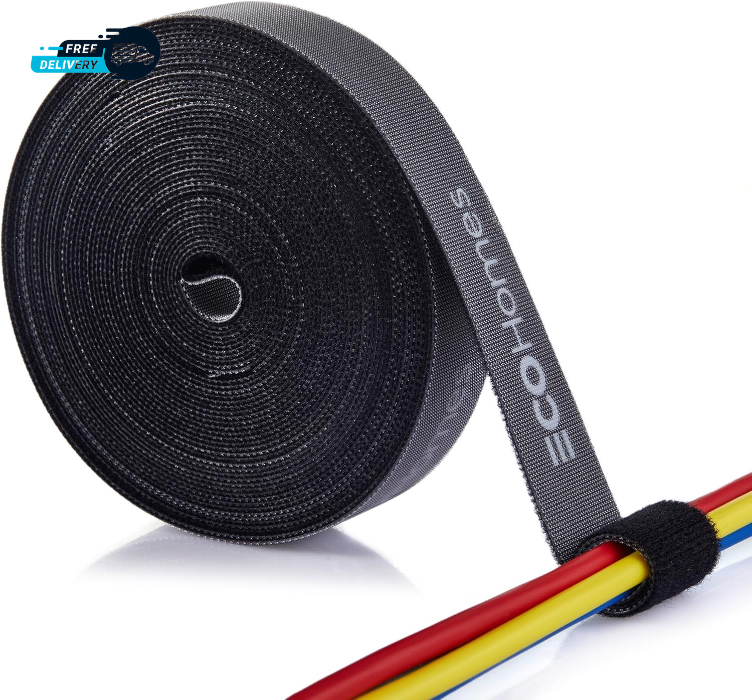 1 Inch X 30 FT Double Sided Hook and Roll Tape Two Sides Self Stick