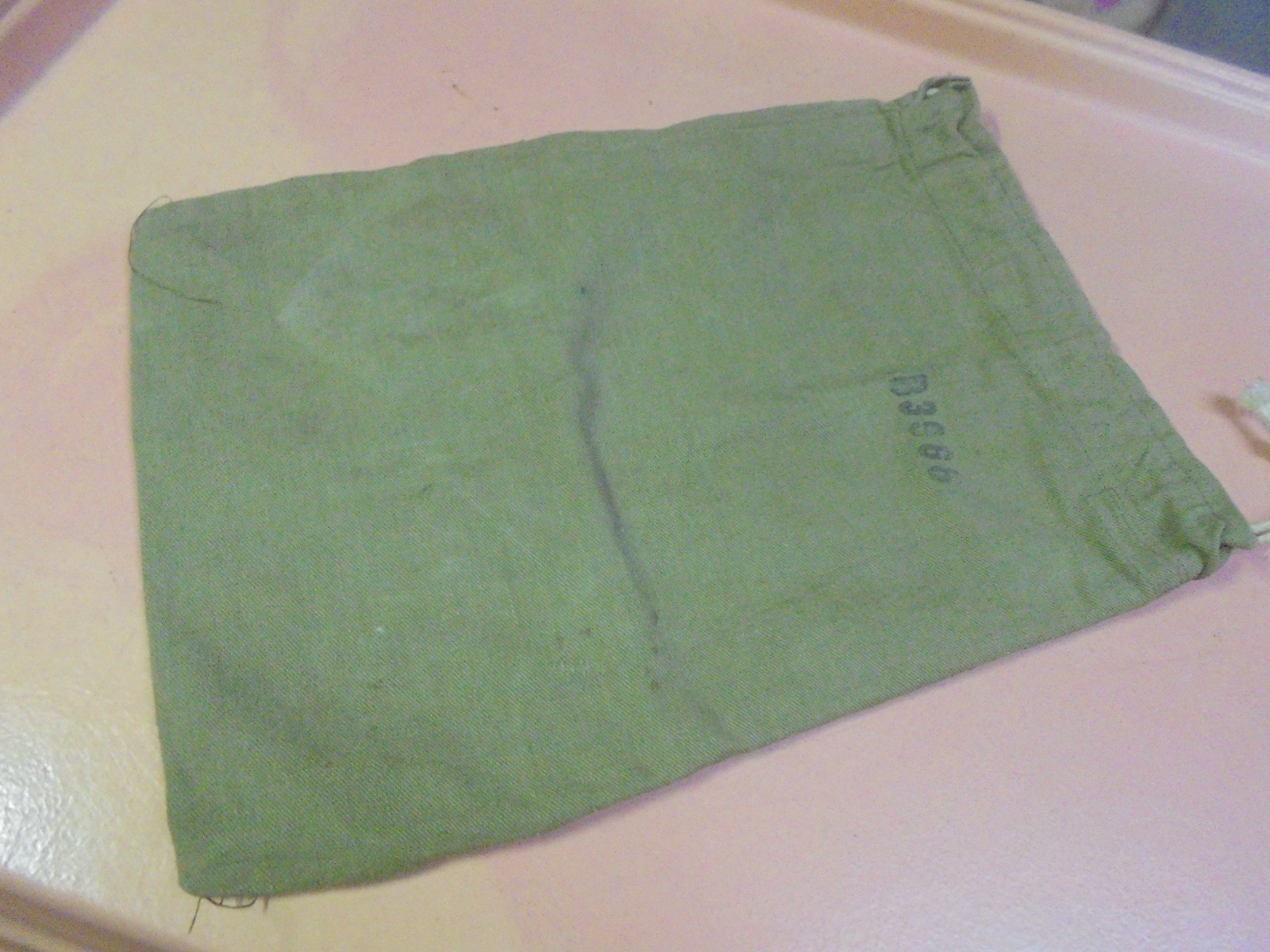Vintage Military small bag pouch B3968