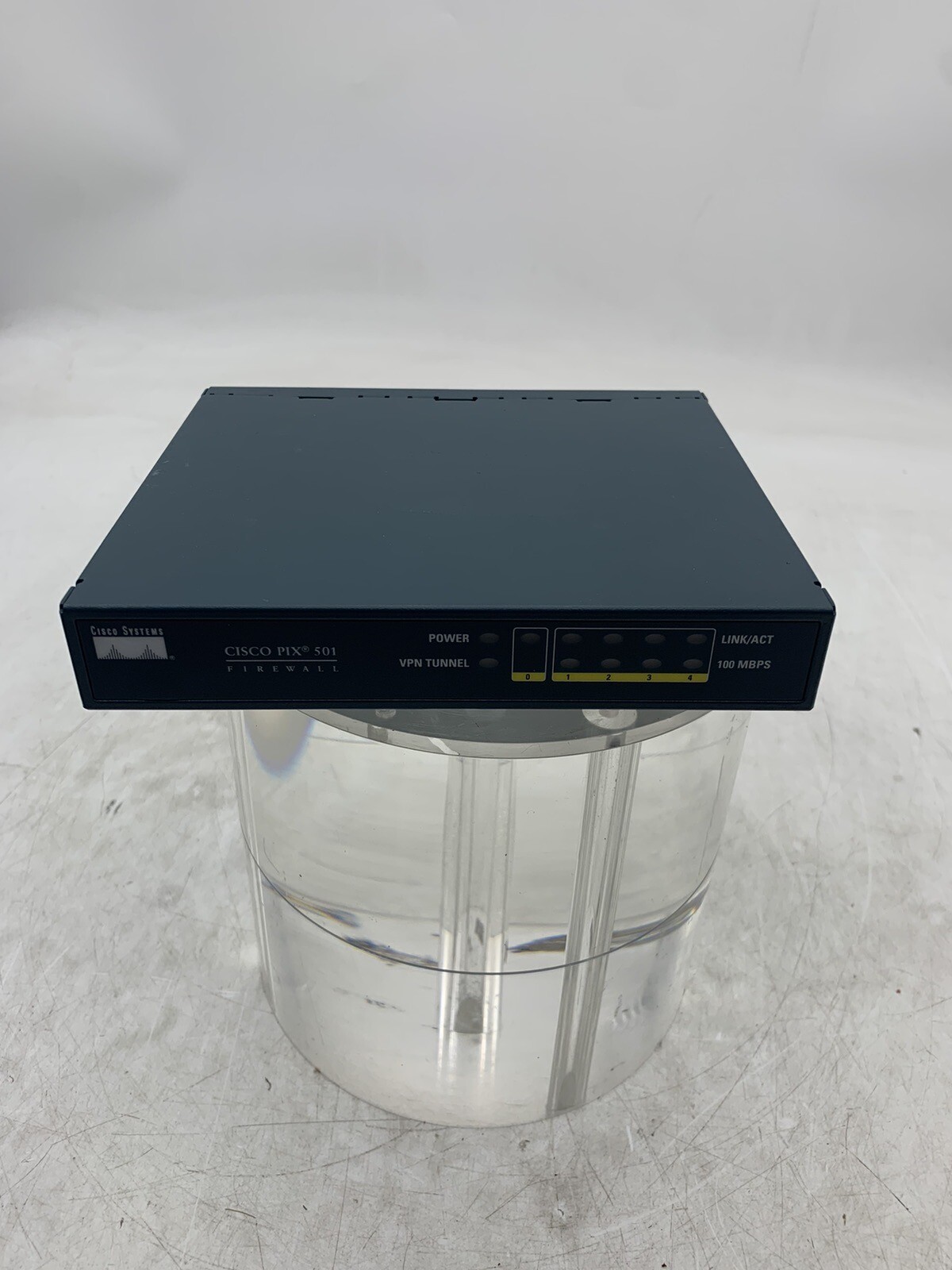 Cisco Systems PIX 501 Firewall VPN Security Networking. No Power Supply.