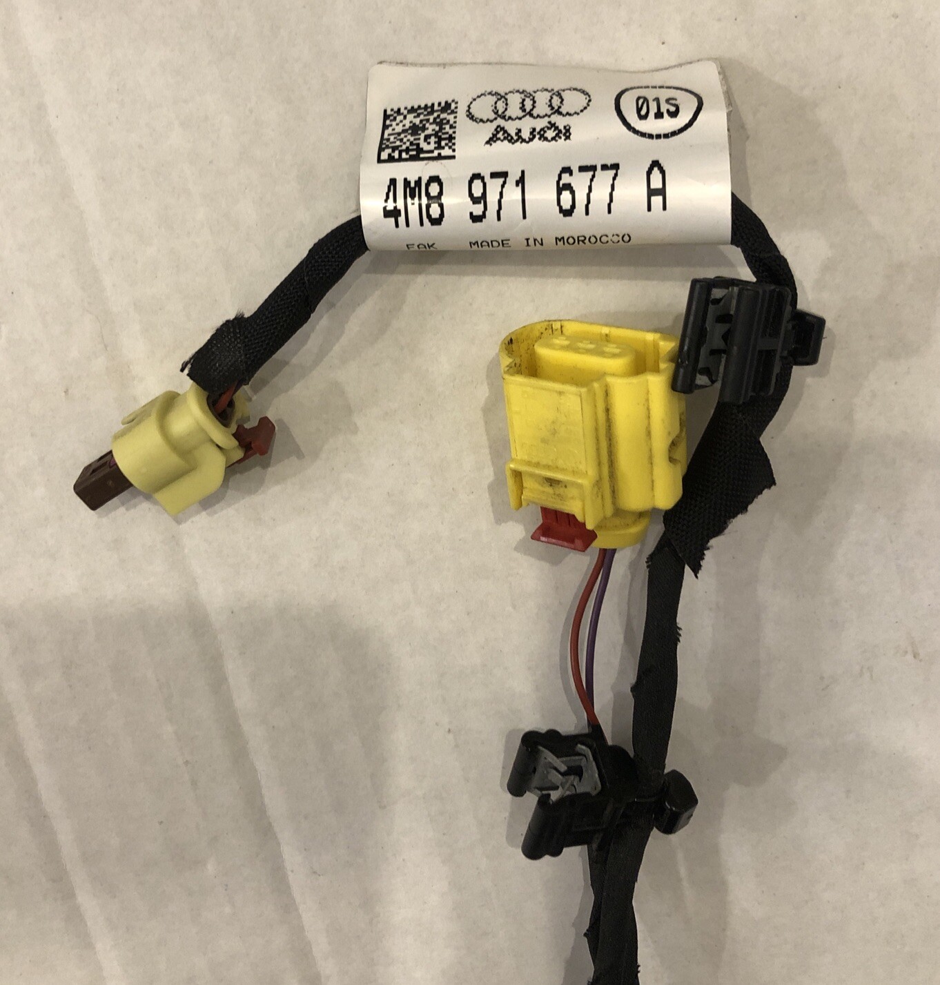 2017-2019 AUDI Q7  WIRING HARNESS  4M0 971 677 A.