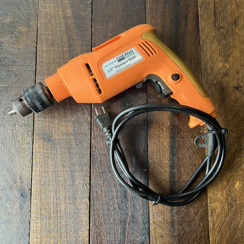 Chicago Electric 1/2 Inch Hammer Drill 45338